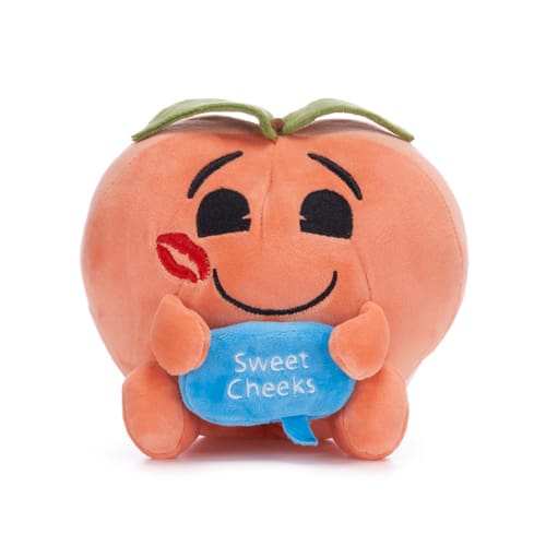 7 / 18cm Peach Emoji Soft Toy